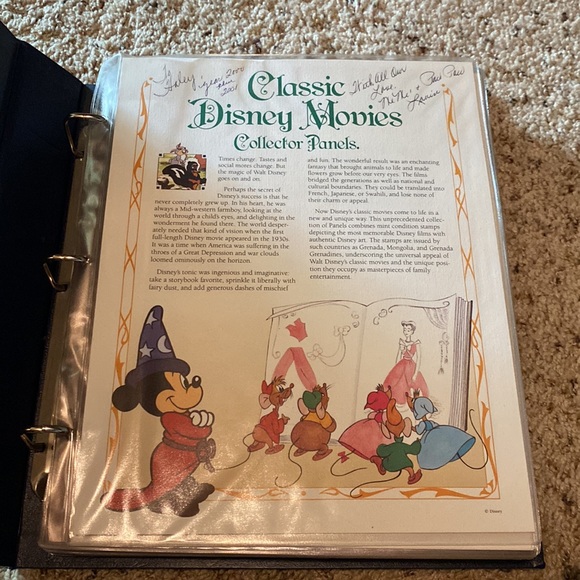 Classic Disney Movies Collector Panels Book - Picture 3 of 3